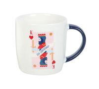 CHACH Coffee Mug Playing Card Mug, His Lordship Coffee Cups, for Husband & Wife, Bride & Groom, Wedding, King and Queen Anniversary, Valentine’s Day Gift (His Lordship)