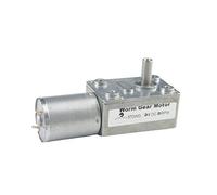 CHACNS 370WG Electric Motor Worm Geared Drive Motor 24V DC 20RPM for Range Hood Nesting Machine Smart Equipment