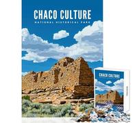Chaco Culture Nt Hist Park Jigsaws 1000 Pieces for Teenagers Boost Cognitive Clarity And Sharpness Mindful Calm Play Enjoyment (50x75cm)