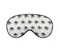 Chaco Golden Knee Tarantula Soft Eye Masks with Adjustable Strap Lightweight Comfortable Blindfold for Sleeping