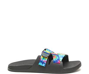 Chaco Men's Chillos Slide Sandal, Dark Tie Dye, 11 UK