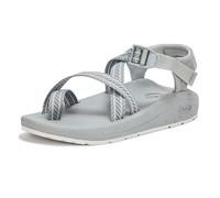 Chaco Men's Cushz Toe-Loop Sandal, Frond Cement Gray, 10 UK