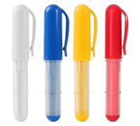 Chaco Pen Fabric Chalk Markers 4-Pack, Refillable Sewing Chalk Pencils - Ergonomic Design For Accurate Fabric Marking - Easy Use And Erase - Essential Tailoring Tools