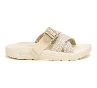 Chaco womens Cushz Slide, Frond Dark Vanilla, 10