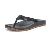 Chaco Women's Lowdown Leather Flip Sandal, Black, 7 UK