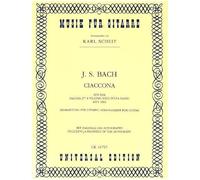 Chaconne From Partita No 2 BWV 1004 arr. Scheit
