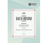 Chaconne from Partita no.2 in D minor (BWV 1004 - originally for violin) - Arranged here for piano - (EB 2334)