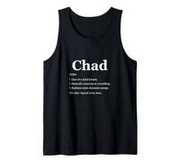 Chad is A Legend Dictionary Definition Funny Saying Tank Top