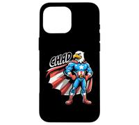 Chad USA Eagle Patriotic Superhero for Boys Name Chad Case for iPhone 16 Pro Max