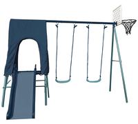 Chad Valley 2 in 1 Toddler and Kids Garden Swing - Blue