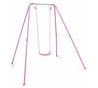 Chad Valley Kids Single Metal Swing - Pink