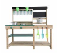 Chad Valley Large Wooden Toy Mud Kitchen