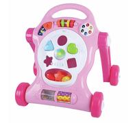 Chad Valley Lights & Tunes First Step Baby Walker - Pink