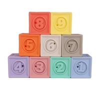 Chad Valley Sensory Stacking Cubes 9 Pack