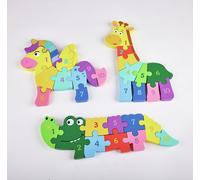Chad Valley Wooden Animal Kids Jigsaw Puzzle