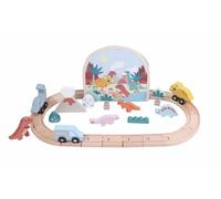 Chad Valley Wooden Dinosaur Themed Train Set
