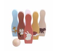 Chad Valley Wooden Garden Skittles Outdoor Game