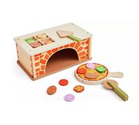 Chad Valley Wooden Pizza Counter * Improving children's counting, color sorting, fine motor skills and social skills *