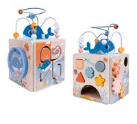 Chad Valley Wooden Under the Sea Activity Cube
