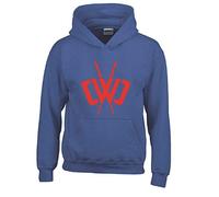 Chad Wild Clay CWC Youtuber Lovers Adventures Hoodie Gamer Boys Kids Hooded Hood (Kids 7-8 YRS, Blue)