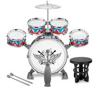 CHADRIGIVS Jazz Drum Set for Toddlers from 3-5 Years, Perfect Christmas Birthday Gift, Early Learning Music Toy Set with Easy Assembly