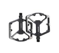 CHADWICK High-Performance Bicycle Pedals - CNC Aluminum Alloy MTB Pedals with Sealed Bearings for Road, Mountain, and BMX Bikes (Black, Dual DU Bushings)