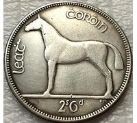 Chaenyu 1937 Irish coins silver-plated antique coins crafts collection commemorative coins