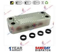 Ariston Combi A 24 30 MFFI Plate Heat Exchanger 16P 61302409-01 New