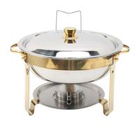 Chafing Dish Buffet Set,Buffet Servers and Warmers Set with Lid Holder,Stainless Steel Buffet Server,Stainless Steel Chafers and Buffet Warmers Sets for Catering Parties Hotels and Weddings