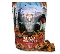 Chaga Mushroom Whole Pieces | Siberian Origin Wild Crafted Birch Grown Tea Elixir - Ancient Purity 150g