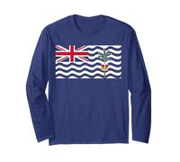 CHAGOS Islands Flag British Indian Ocean Territory Long Sleeve T-Shirt