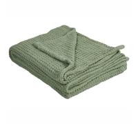 Bedspread CHAGYL Cotton 150 x 200 cm Green