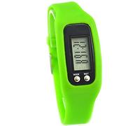 Chahu Pedometer Watch with LCD Display Simple Operation Walking Fitness Tracker Wrist Band Digital Step Counter