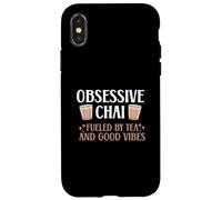 Chai Fueled By Chai Humorous Quote Case for iPhone X/XS