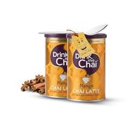 Chai Latte Bundle Includes: 2x Drink Me Chai with Mango (250g each) Instant Drink Powder | Bundled with 1x Stainless (Coffee/Tea) Little Spoon by Donny & Dev
