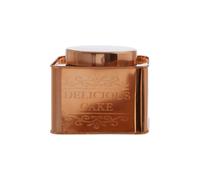 Orsina Chai Square Copper Finish Cake Canister