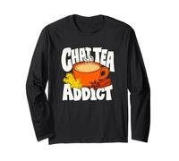 Chai Tea Lover Retro Graphic Long Sleeve T-Shirt