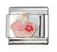 Chaies Assorted Italian , Italian Charm Bracelet Links Modular Stainless Steel Bracelet Link Design, Modular Links 1cm, Charm Bracelet Link Made, Se référer au descriptif, Please refer to the