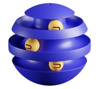 Chaies Cat Puzzle Toys, Poly 3 Layer Toy - Cat Stimulation Toys, Fun Toy for Training, Energy Consumption, Pets