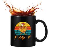 Chaies Coffee Mug for Chicken Lovers, 35 cl Ceramic Mug for Hot and Cold Beverages | Rustic Coffee Mug, for Home, Office, School, University, Living Room, Dining Room