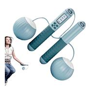 Chaies Cordless Skipping Rope, Skipping Rope - Cordless Weighted Jump Rope | Professional Digital Skipping Rope with Counter, Indoor Adjustable Skipping Ropes for Exercise