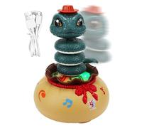 Chaies Dancing Toys for Electric Moving Snake Toy with Music and Lights for Bedroom, Living Room, Bathroom, Bedroom Classroom