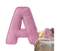 Chaies Decorative Letter Shaped Pillow - Alphabets Plush Pillow for Bed - Decorative Soft Toy Cushion for Sofa, Birthday, Gift Home, Nursery, Patio