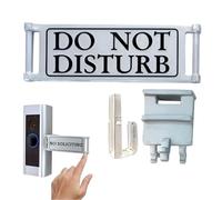 Chaies Do Not Disturb Door Sign | No Worry Signs | Reusable Use Do Not Disturb Sign for Bedroom Door Sign