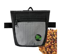 Chaies Dog Walking Bag, Training Pouch for Treats | Magnetic Closure Dog Training Waist Bag, Medium Size Bag for Puppy and Dog, Waist Belt for Dogs, Black, Se référer au descriptif, Refer to