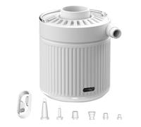 Chaies Electric Air Pump, Portable Air Pump for Inflatables - Cordless Air Mattress Pump, Electric 6 Nozzle Inflating and Deflating Pump for Air Mattresses, Beds,