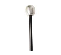 Chaies Fake Microphone Prop, Microphone Props for Party - Party Fake Simulated Microphone Prop - Costume Prop with Comfortable Grip for Rock Theme Fashion Show, Birthday Party