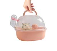 Chaies Hamster Holder, Hamster Carrying Case | Hamster Carrying Case - Portable Hamster Travel Bag, Breathable Outer Hamster Box with Water Bottle for Small