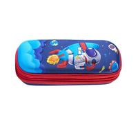 Chaies Pencil Case, Pencil Case with Compartments, Pen Pouch | Large Capacity Waterproof Stationery Bag | Spacious Pencil Case with Pencil Case Versatile, Astronaut, Se référer au descriptif, Refer to