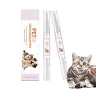 Chaies Pet Cleaning | Care Tool For Cats | 2 Toothbrush Pen for Dog and Cat Against Spots, Poor, Veterinary Care and Grooming